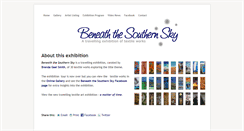 Desktop Screenshot of beneathsouthernsky.com